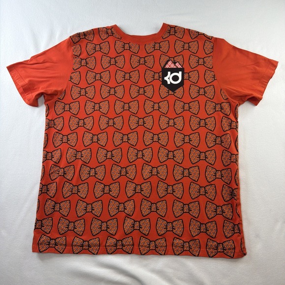 Nike Other - Nike KD Kevin Durant Bow Tie Basketball T-Shirt Orange Men's XXL